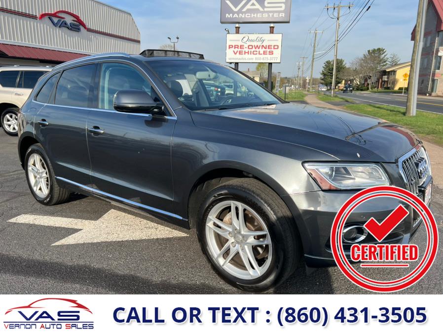 2016 Audi Q5 quattro 4dr 2.0T Premium Plus, available for sale in Manchester, Connecticut | Vernon Auto Sale & Service. Manchester, Connecticut 2016 Audi Q5 quattro 4dr 2.0T Premium Plus, available for sale in Manchester, Connecticut | Vernon Auto Sale & Service. Manchester, Connecticut