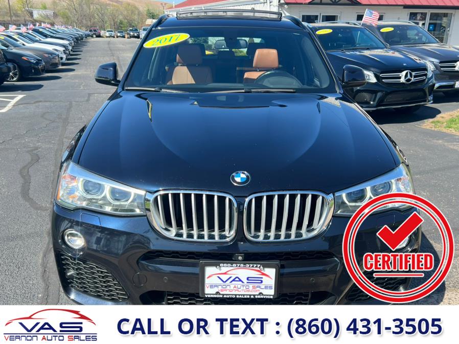 2017 BMW X3 xDrive28i Sports Activity Vehicle M Package, available for sale in Manchester, Connecticut | Vernon Auto Sale & Service. Manchester, Connecticut 2017 BMW X3 xDrive28i Sports Activity Vehicle M Package, available for sale in Manchester, Connecticut | Vernon Auto Sale & Service. Manchester, Connecticut