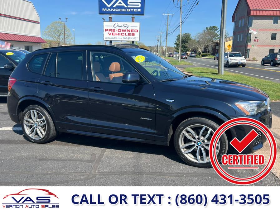 2017 BMW X3 xDrive28i Sports Activity Vehicle M Package, available for sale in Manchester, Connecticut | Vernon Auto Sale & Service. Manchester, Connecticut 2017 BMW X3 xDrive28i Sports Activity Vehicle M Package, available for sale in Manchester, Connecticut | Vernon Auto Sale & Service. Manchester, Connecticut