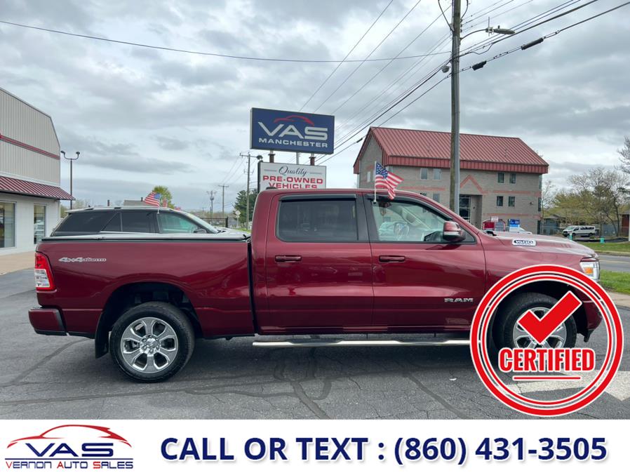 2020 Ram 1500 Big Horn 4x4 Crew Cab 6''4" Box, available for sale in Manchester, Connecticut | Vernon Auto Sale & Service. Manchester, Connecticut 2020 Ram 1500 Big Horn 4x4 Crew Cab 6''4" Box, available for sale in Manchester, Connecticut | Vernon Auto Sale & Service. Manchester, Connecticut