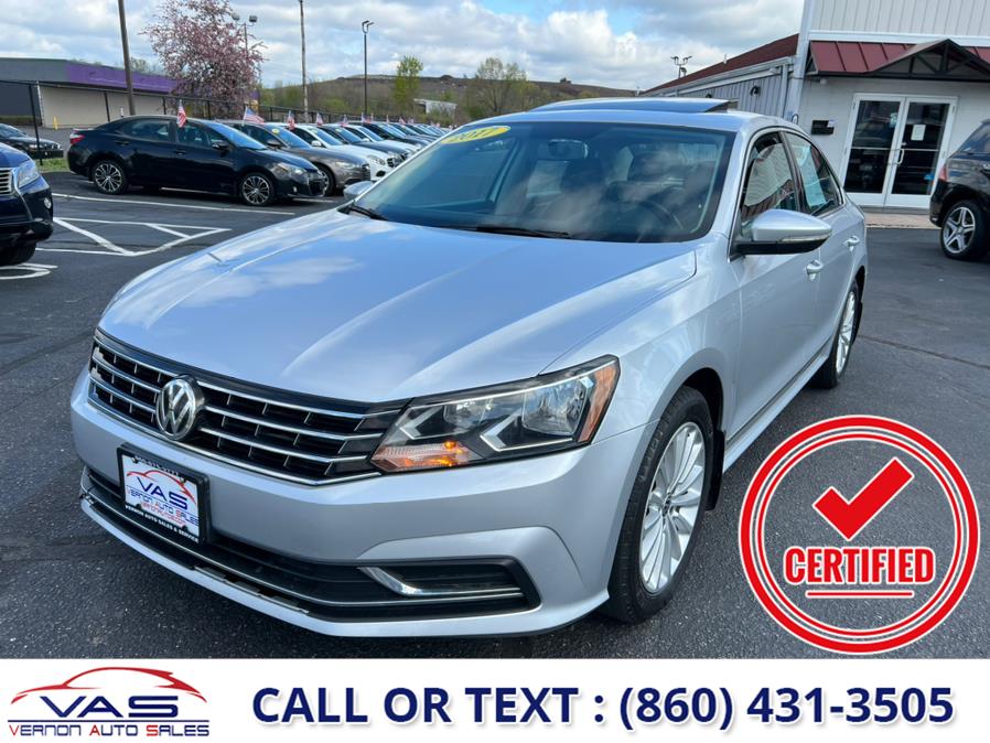 2017 Volkswagen Passat 1.8T SE Auto, available for sale in Manchester, Connecticut | Vernon Auto Sale & Service. Manchester, Connecticut