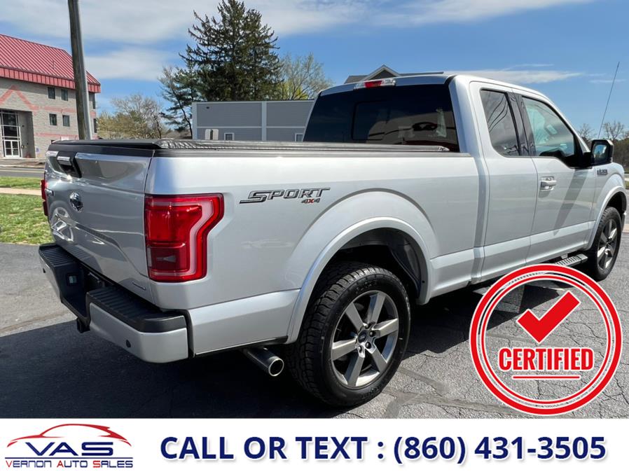 2016 Ford F-150 4WD SuperCab 145" XLT, available for sale in Manchester, Connecticut | Vernon Auto Sale & Service. Manchester, Connecticut 2016 Ford F-150 4WD SuperCab 145" XLT, available for sale in Manchester, Connecticut | Vernon Auto Sale & Service. Manchester, Connecticut
