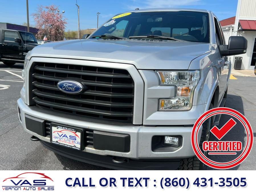 2016 Ford F-150 4WD SuperCab 145" XLT, available for sale in Manchester, Connecticut | Vernon Auto Sale & Service. Manchester, Connecticut 2016 Ford F-150 4WD SuperCab 145" XLT, available for sale in Manchester, Connecticut | Vernon Auto Sale & Service. Manchester, Connecticut