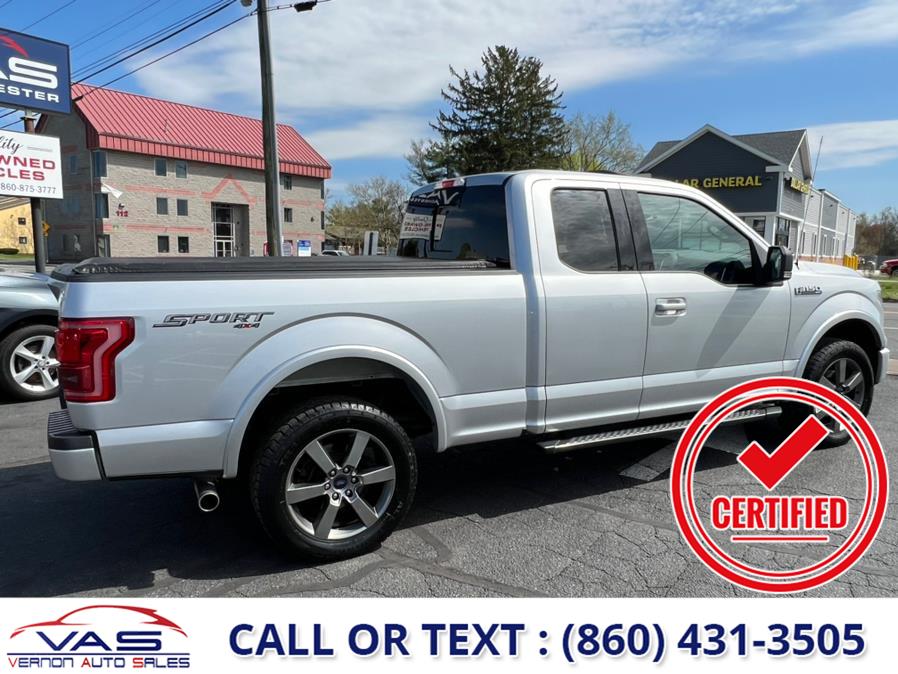 2016 Ford F-150 4WD SuperCab 145" XLT, available for sale in Manchester, Connecticut | Vernon Auto Sale & Service. Manchester, Connecticut 2016 Ford F-150 4WD SuperCab 145" XLT, available for sale in Manchester, Connecticut | Vernon Auto Sale & Service. Manchester, Connecticut