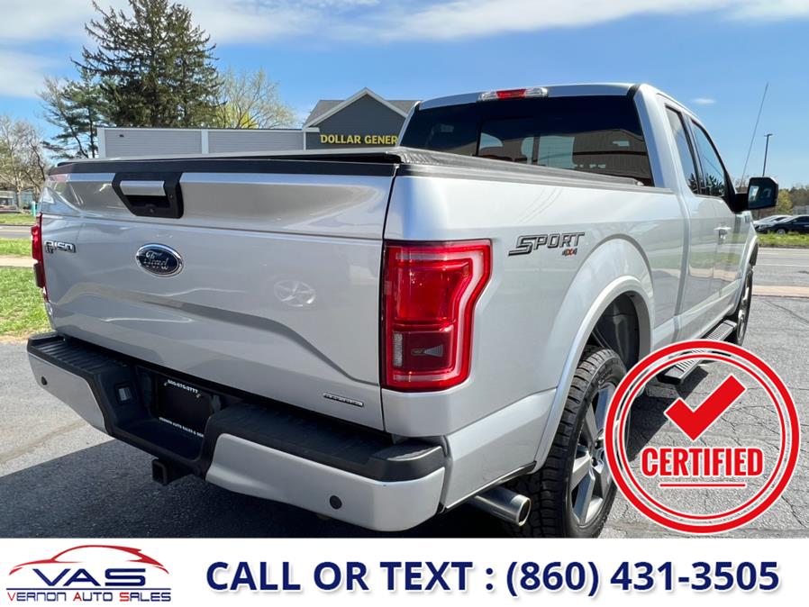 2016 Ford F-150 4WD SuperCab 145" XLT, available for sale in Manchester, Connecticut | Vernon Auto Sale & Service. Manchester, Connecticut 2016 Ford F-150 4WD SuperCab 145" XLT, available for sale in Manchester, Connecticut | Vernon Auto Sale & Service. Manchester, Connecticut