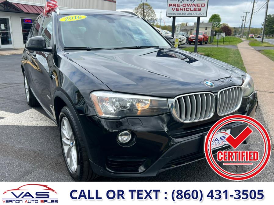 2016 BMW X3 AWD 4dr xDrive28i, available for sale in Manchester, Connecticut | Vernon Auto Sale & Service. Manchester, Connecticut 2016 BMW X3 AWD 4dr xDrive28i, available for sale in Manchester, Connecticut | Vernon Auto Sale & Service. Manchester, Connecticut