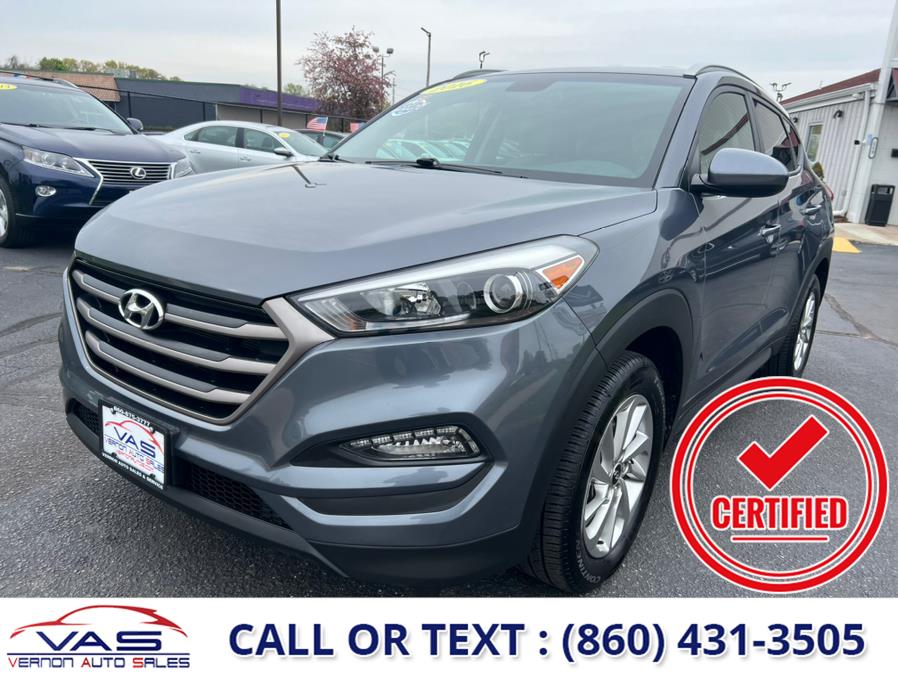 2016 Hyundai Tucson AWD 4dr SE w/Beige Int, available for sale in Manchester, Connecticut | Vernon Auto Sale & Service. Manchester, Connecticut