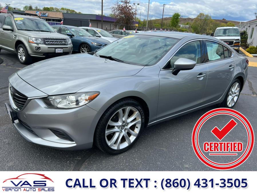 2014 Mazda Mazda6 4dr Sdn Auto i Touring, available for sale in Manchester, Connecticut | Vernon Auto Sale & Service. Manchester, Connecticut 2014 Mazda Mazda6 4dr Sdn Auto i Touring, available for sale in Manchester, Connecticut | Vernon Auto Sale & Service. Manchester, Connecticut