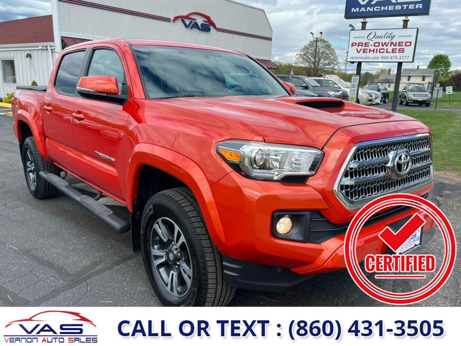 2017 Toyota Tacoma TRD Off Road Double Cab 5'' Bed V6 4x4 AT (Natl), available for sale in Manchester, Connecticut | Vernon Auto Sale & Service. Manchester, Connecticut 2017 Toyota Tacoma TRD Off Road Double Cab 5'' Bed V6 4x4 AT (Natl), available for sale in Manchester, Connecticut | Vernon Auto Sale & Service. Manchester, Connecticut