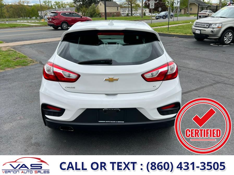 2017 Chevrolet Cruze 4dr HB 1.4L LT w/1SD, available for sale in Manchester, Connecticut | Vernon Auto Sale & Service. Manchester, Connecticut 2017 Chevrolet Cruze 4dr HB 1.4L LT w/1SD, available for sale in Manchester, Connecticut | Vernon Auto Sale & Service. Manchester, Connecticut