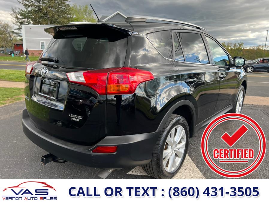 2014 Toyota RAV4 AWD 4dr Limited (Natl), available for sale in Manchester, Connecticut | Vernon Auto Sale & Service. Manchester, Connecticut 2014 Toyota RAV4 AWD 4dr Limited (Natl), available for sale in Manchester, Connecticut | Vernon Auto Sale & Service. Manchester, Connecticut