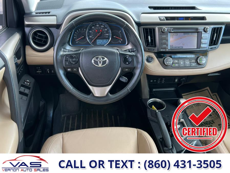 2014 Toyota RAV4 AWD 4dr Limited (Natl), available for sale in Manchester, Connecticut | Vernon Auto Sale & Service. Manchester, Connecticut 2014 Toyota RAV4 AWD 4dr Limited (Natl), available for sale in Manchester, Connecticut | Vernon Auto Sale & Service. Manchester, Connecticut
