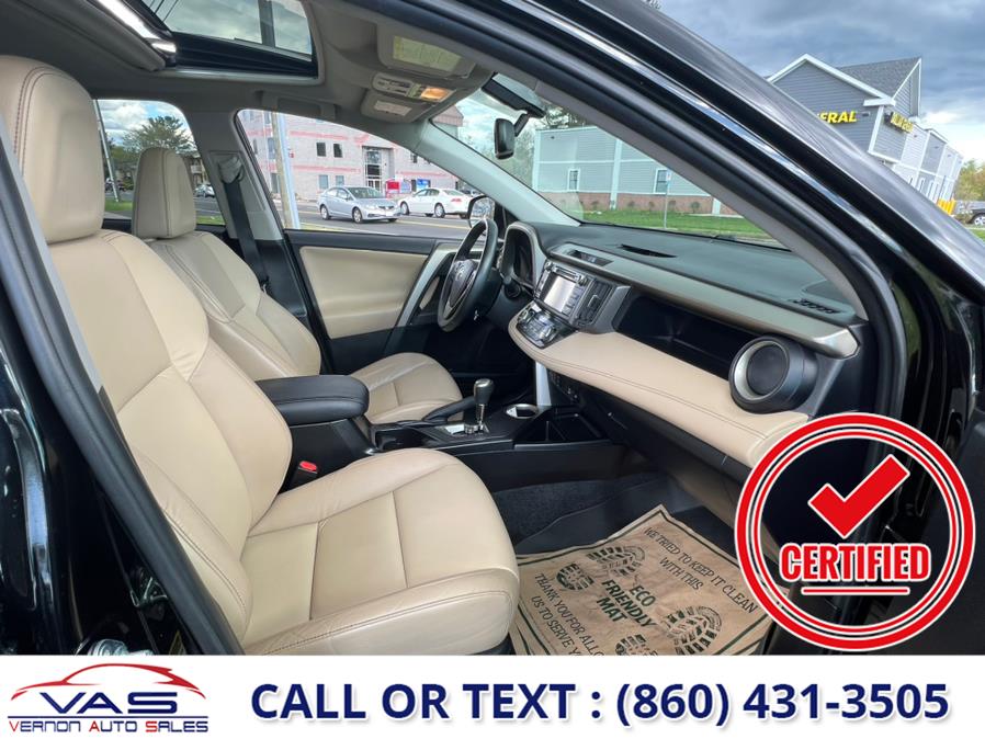 2014 Toyota RAV4 AWD 4dr Limited (Natl), available for sale in Manchester, Connecticut | Vernon Auto Sale & Service. Manchester, Connecticut 2014 Toyota RAV4 AWD 4dr Limited (Natl), available for sale in Manchester, Connecticut | Vernon Auto Sale & Service. Manchester, Connecticut