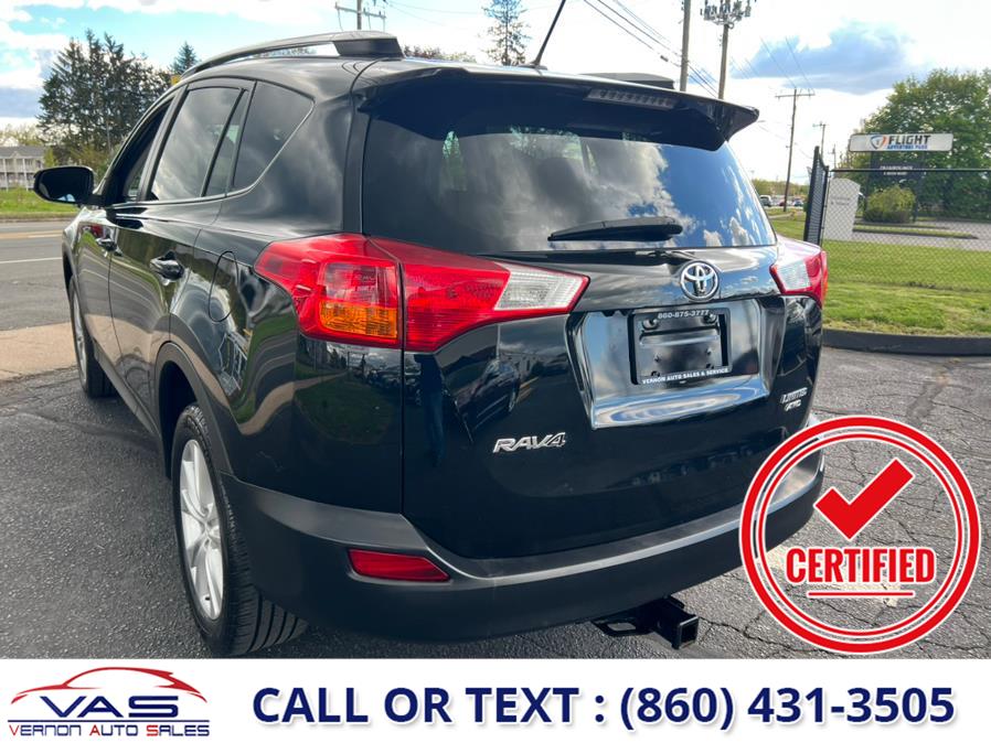 2014 Toyota RAV4 AWD 4dr Limited (Natl), available for sale in Manchester, Connecticut | Vernon Auto Sale & Service. Manchester, Connecticut 2014 Toyota RAV4 AWD 4dr Limited (Natl), available for sale in Manchester, Connecticut | Vernon Auto Sale & Service. Manchester, Connecticut