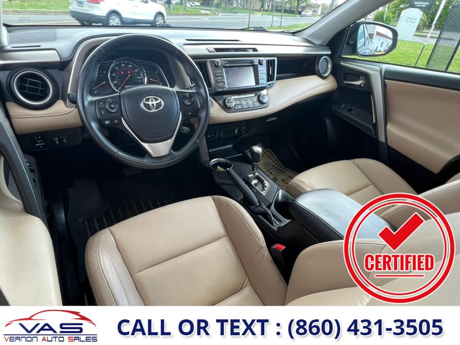 2014 Toyota RAV4 AWD 4dr Limited (Natl), available for sale in Manchester, Connecticut | Vernon Auto Sale & Service. Manchester, Connecticut 2014 Toyota RAV4 AWD 4dr Limited (Natl), available for sale in Manchester, Connecticut | Vernon Auto Sale & Service. Manchester, Connecticut