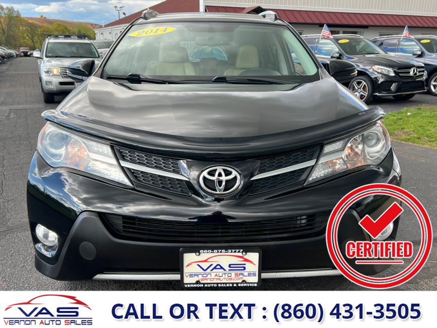 2014 Toyota RAV4 AWD 4dr Limited (Natl), available for sale in Manchester, Connecticut | Vernon Auto Sale & Service. Manchester, Connecticut 2014 Toyota RAV4 AWD 4dr Limited (Natl), available for sale in Manchester, Connecticut | Vernon Auto Sale & Service. Manchester, Connecticut