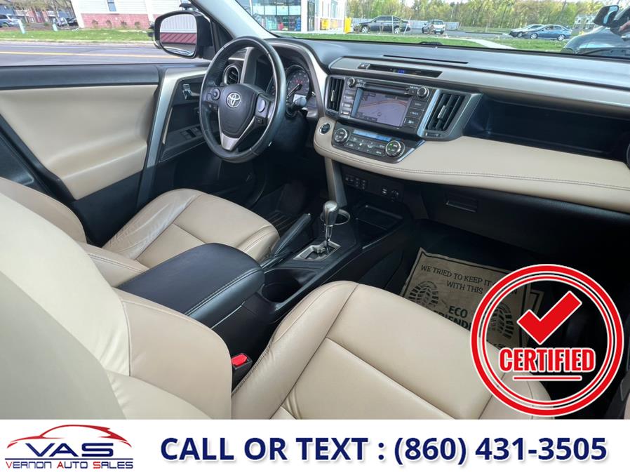 2014 Toyota RAV4 AWD 4dr Limited (Natl), available for sale in Manchester, Connecticut | Vernon Auto Sale & Service. Manchester, Connecticut 2014 Toyota RAV4 AWD 4dr Limited (Natl), available for sale in Manchester, Connecticut | Vernon Auto Sale & Service. Manchester, Connecticut