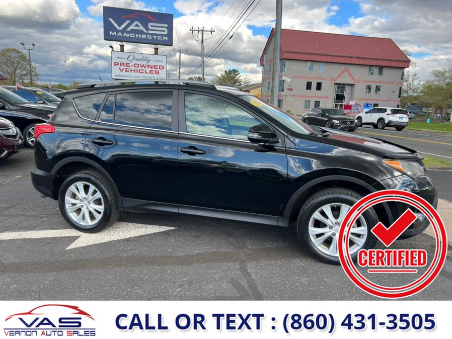 2014 Toyota RAV4 AWD 4dr Limited (Natl), available for sale in Manchester, Connecticut | Vernon Auto Sale & Service. Manchester, Connecticut 2014 Toyota RAV4 AWD 4dr Limited (Natl), available for sale in Manchester, Connecticut | Vernon Auto Sale & Service. Manchester, Connecticut