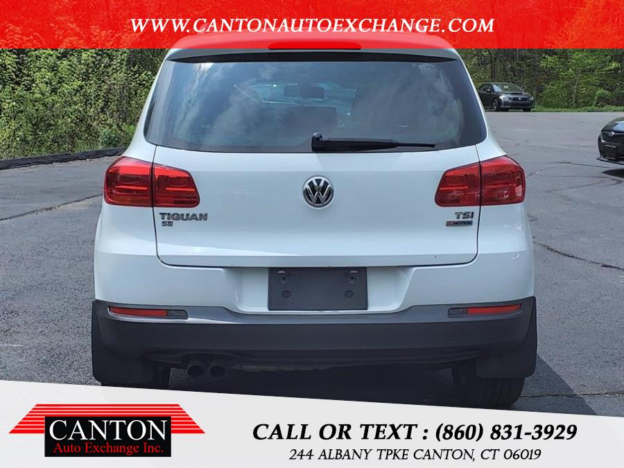 2016 Volkswagen Tiguan 2.0T SE 4Motion, available for sale in Canton, Connecticut | Canton Auto Exchange. Canton, Connecticut 2016 Volkswagen Tiguan 2.0T SE 4Motion, available for sale in Canton, Connecticut | Canton Auto Exchange. Canton, Connecticut
