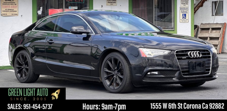 2013 Audi A5 2dr Cpe Auto quattro 2.0T Premium, available for sale in Corona, California | Green Light Auto. Corona, California 2013 Audi A5 2dr Cpe Auto quattro 2.0T Premium, available for sale in Corona, California | Green Light Auto. Corona, California