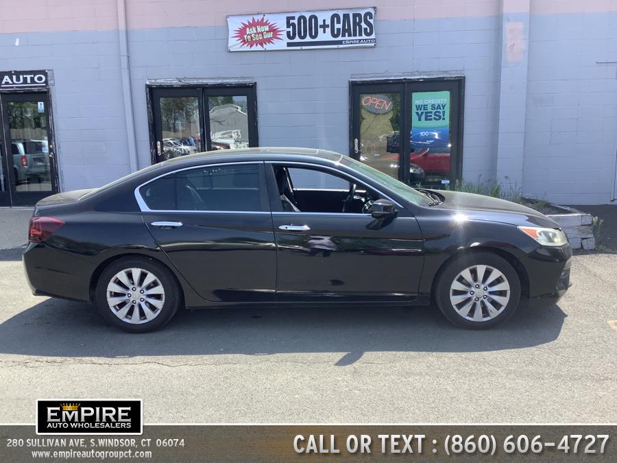 2013 Honda Accord Sdn 4dr I4 CVT EX-L, available for sale in S.Windsor, Connecticut | Empire Auto Wholesalers. S.Windsor, Connecticut