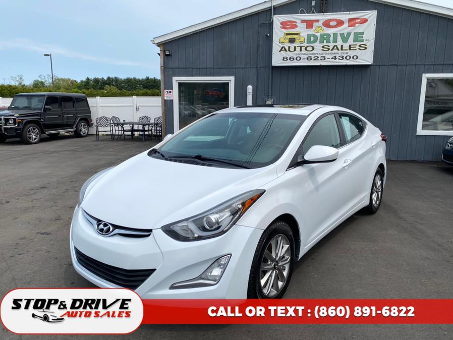 2015 Hyundai Elantra 4dr Sdn Auto Limited (Alabama Plant), available for sale in East Windsor, Connecticut | Stop & Drive Auto Sales. East Windsor, Connecticut