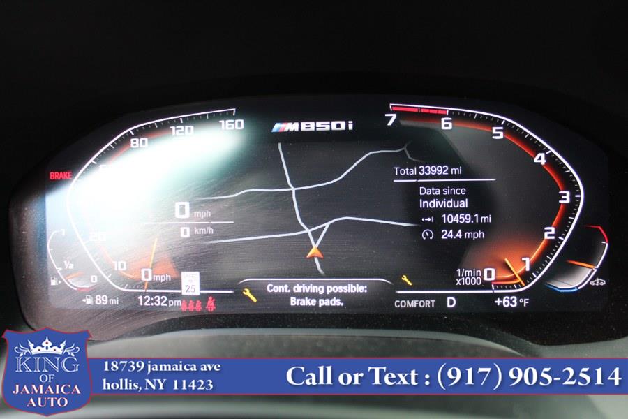 2022 BMW 8 Series M850i xDrive Gran Coupe, available for sale in Hollis, New York | King of Jamaica Auto Inc. Hollis, New York 2022 BMW 8 Series M850i xDrive Gran Coupe, available for sale in Hollis, New York | King of Jamaica Auto Inc. Hollis, New York
