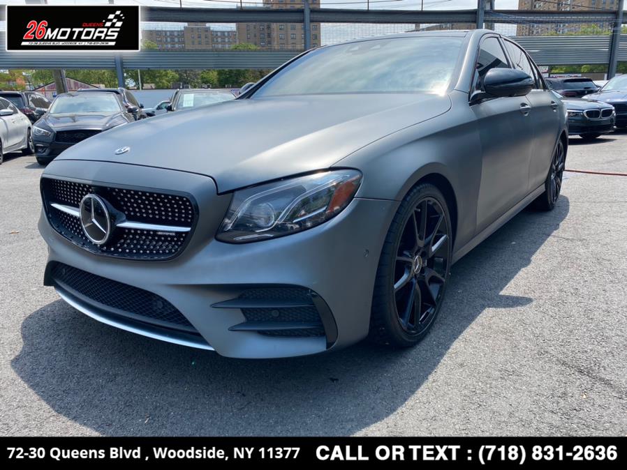2018 Mercedes-Benz E-Class AMG E 43 4MATIC Sedan, available for sale in Woodside, New York | 26 Motors Queens. Woodside, New York 2018 Mercedes-Benz E-Class AMG E 43 4MATIC Sedan, available for sale in Woodside, New York | 26 Motors Queens. Woodside, New York