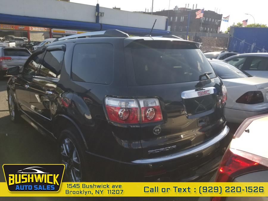 2012 GMC Acadia AWD 4dr Denali, available for sale in Brooklyn, New York | Bushwick Auto Sales LLC. Brooklyn, New York 2012 GMC Acadia AWD 4dr Denali, available for sale in Brooklyn, New York | Bushwick Auto Sales LLC. Brooklyn, New York