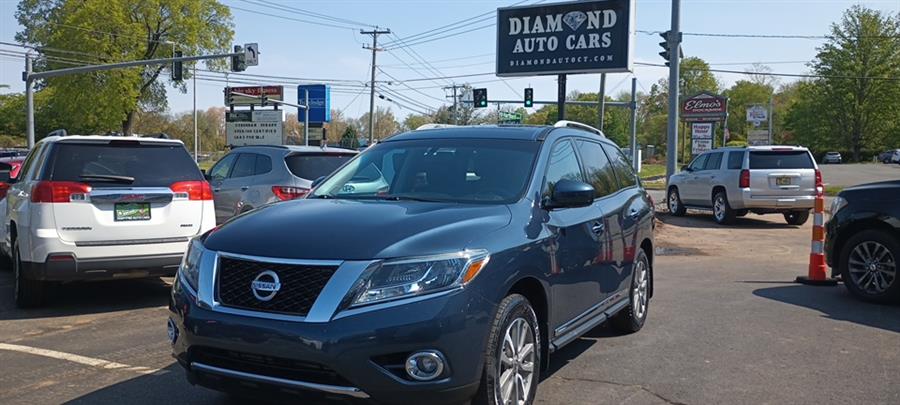 2014 Nissan Pathfinder 4WD 4dr SL, available for sale in Vernon, Connecticut | TD Automotive Enterprises LLC DBA Diamond Auto Cars. Vernon, Connecticut