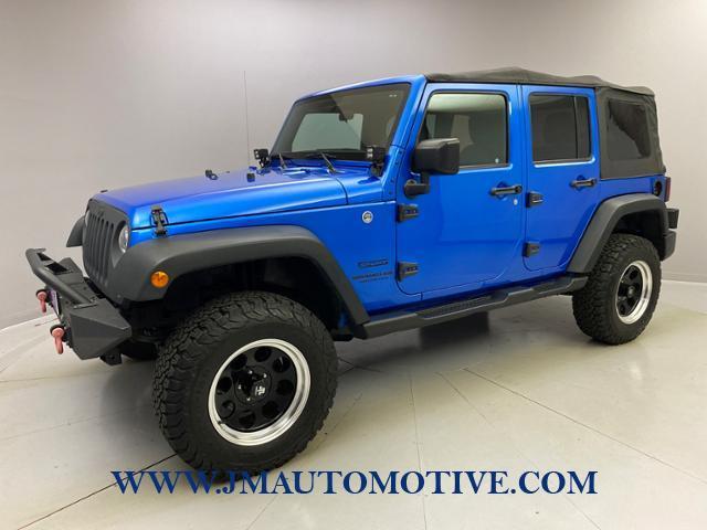 2016 Jeep Wrangler Unlimited 4WD 4dr Sport, available for sale in Naugatuck, Connecticut | J&M Automotive Sls&Svc LLC. Naugatuck, Connecticut