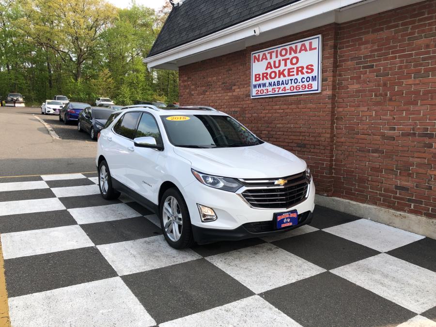 2018 Chevrolet Equinox AWD 4dr Premier w/2LZ, available for sale in Waterbury, Connecticut | National Auto Brokers, Inc.. Waterbury, Connecticut