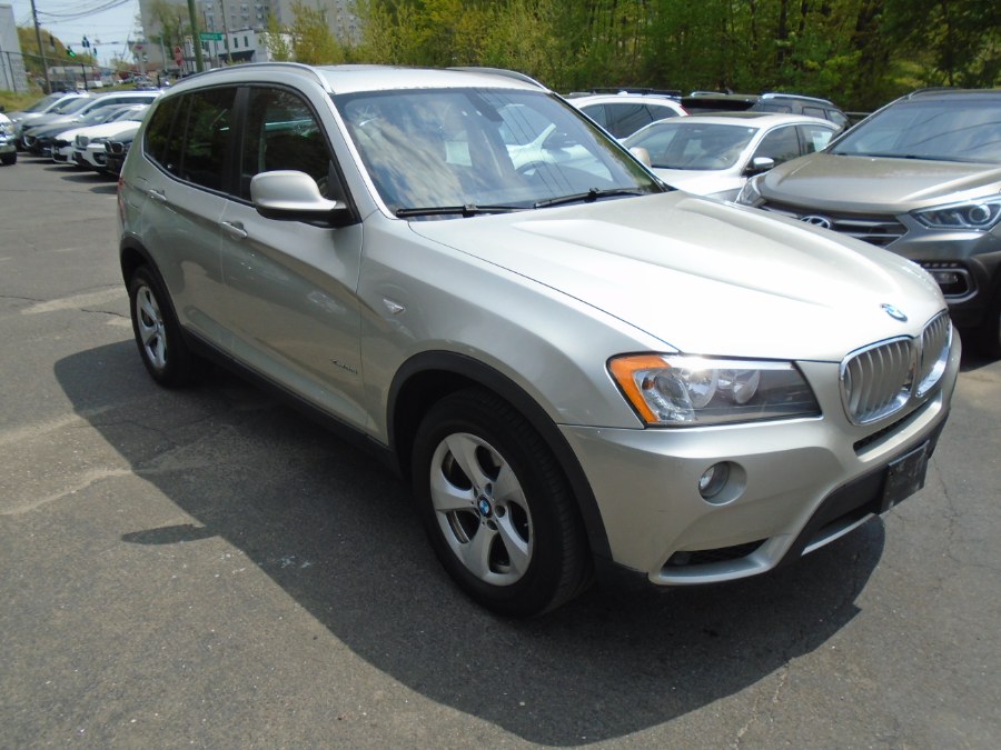 2012 BMW X3 AWD 4dr 28i, available for sale in Waterbury, Connecticut | Jim Juliani Motors. Waterbury, Connecticut