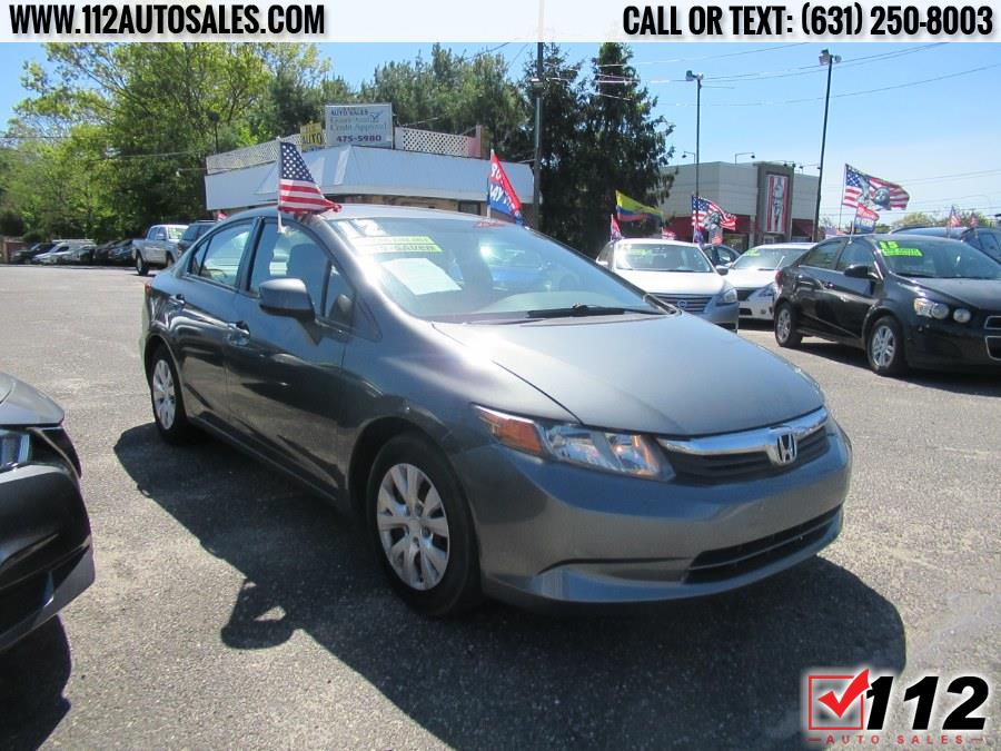 2012 Honda Civic Lx 4dr Man LX, available for sale in Patchogue, New York | 112 Auto Sales. Patchogue, New York 2012 Honda Civic Lx 4dr Man LX, available for sale in Patchogue, New York | 112 Auto Sales. Patchogue, New York