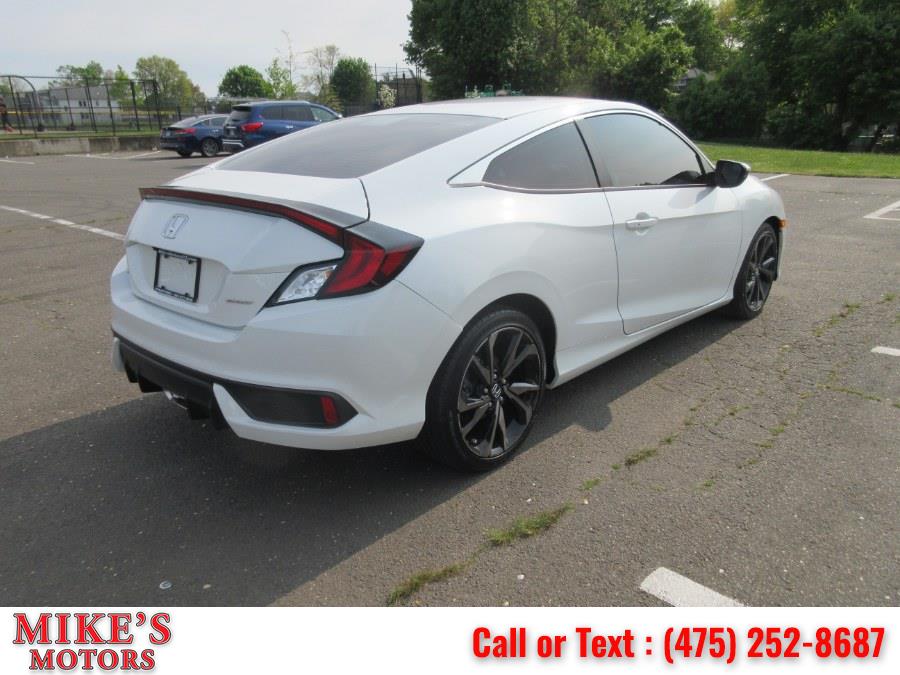 2019 Honda Civic Coupe Sport CVT, available for sale in Stratford, Connecticut | Mike's Motors LLC. Stratford, Connecticut 2019 Honda Civic Coupe Sport CVT, available for sale in Stratford, Connecticut | Mike's Motors LLC. Stratford, Connecticut