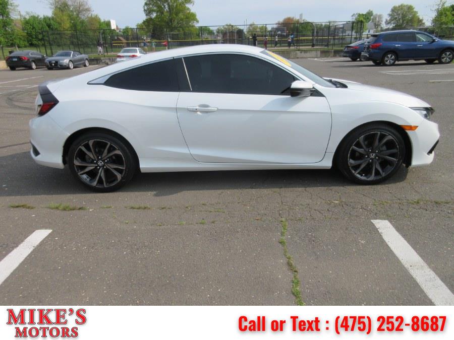 2019 Honda Civic Coupe Sport CVT, available for sale in Stratford, Connecticut | Mike's Motors LLC. Stratford, Connecticut 2019 Honda Civic Coupe Sport CVT, available for sale in Stratford, Connecticut | Mike's Motors LLC. Stratford, Connecticut
