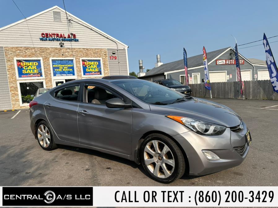 2012 Hyundai Elantra 4dr Sdn Auto Limited, available for sale in East Windsor, Connecticut | Central A/S LLC. East Windsor, Connecticut 2012 Hyundai Elantra 4dr Sdn Auto Limited, available for sale in East Windsor, Connecticut | Central A/S LLC. East Windsor, Connecticut