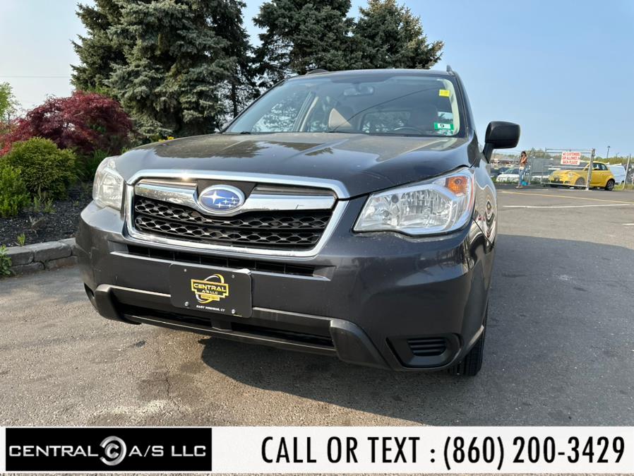2015 Subaru Forester 4dr CVT 2.5i PZEV, available for sale in East Windsor, Connecticut | Central A/S LLC. East Windsor, Connecticut 2015 Subaru Forester 4dr CVT 2.5i PZEV, available for sale in East Windsor, Connecticut | Central A/S LLC. East Windsor, Connecticut