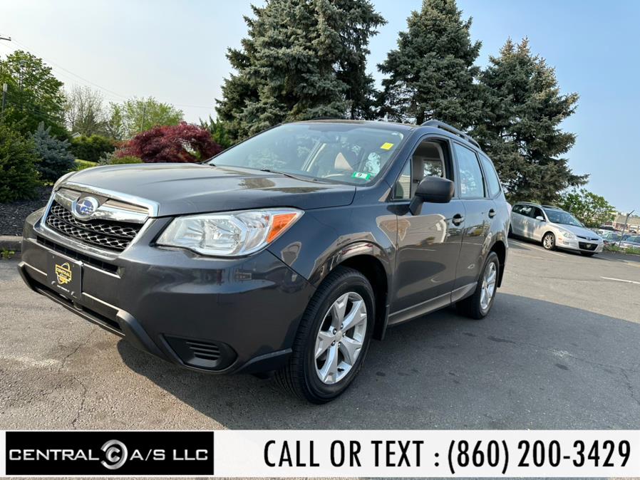 2015 Subaru Forester 4dr CVT 2.5i PZEV, available for sale in East Windsor, Connecticut | Central A/S LLC. East Windsor, Connecticut 2015 Subaru Forester 4dr CVT 2.5i PZEV, available for sale in East Windsor, Connecticut | Central A/S LLC. East Windsor, Connecticut