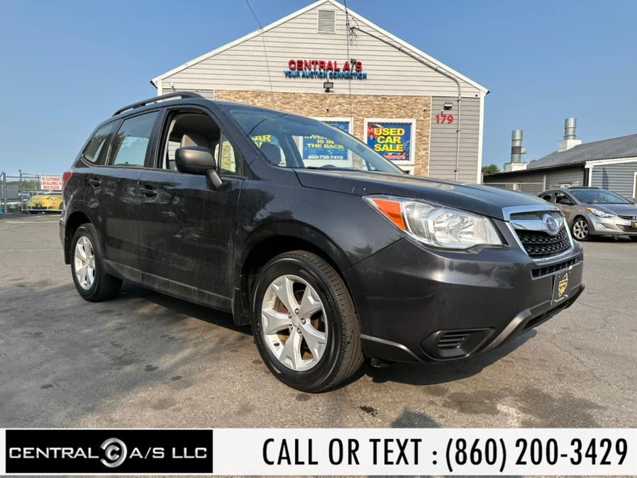 2015 Subaru Forester 4dr CVT 2.5i PZEV, available for sale in East Windsor, Connecticut | Central A/S LLC. East Windsor, Connecticut 2015 Subaru Forester 4dr CVT 2.5i PZEV, available for sale in East Windsor, Connecticut | Central A/S LLC. East Windsor, Connecticut