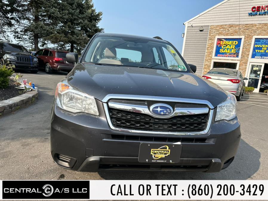 2015 Subaru Forester 4dr CVT 2.5i PZEV, available for sale in East Windsor, Connecticut | Central A/S LLC. East Windsor, Connecticut 2015 Subaru Forester 4dr CVT 2.5i PZEV, available for sale in East Windsor, Connecticut | Central A/S LLC. East Windsor, Connecticut
