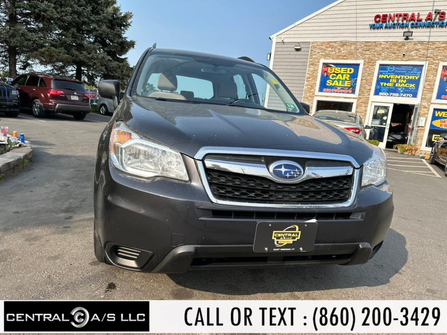 2015 Subaru Forester 4dr CVT 2.5i PZEV, available for sale in East Windsor, Connecticut | Central A/S LLC. East Windsor, Connecticut 2015 Subaru Forester 4dr CVT 2.5i PZEV, available for sale in East Windsor, Connecticut | Central A/S LLC. East Windsor, Connecticut