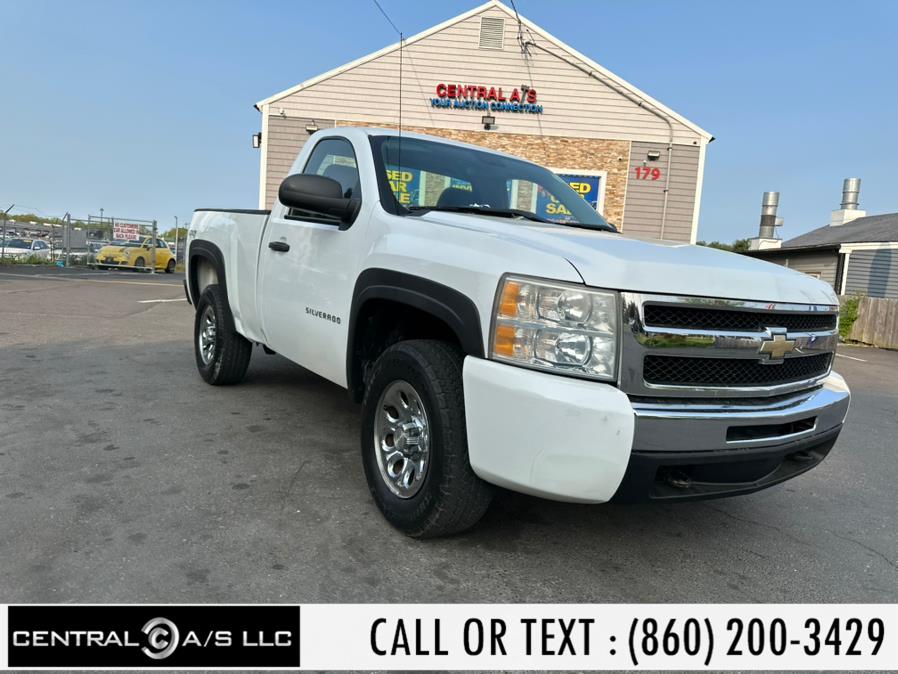 2011 Chevrolet Silverado 1500 4WD Reg Cab 119.0" Work Truck, available for sale in East Windsor, Connecticut | Central A/S LLC. East Windsor, Connecticut