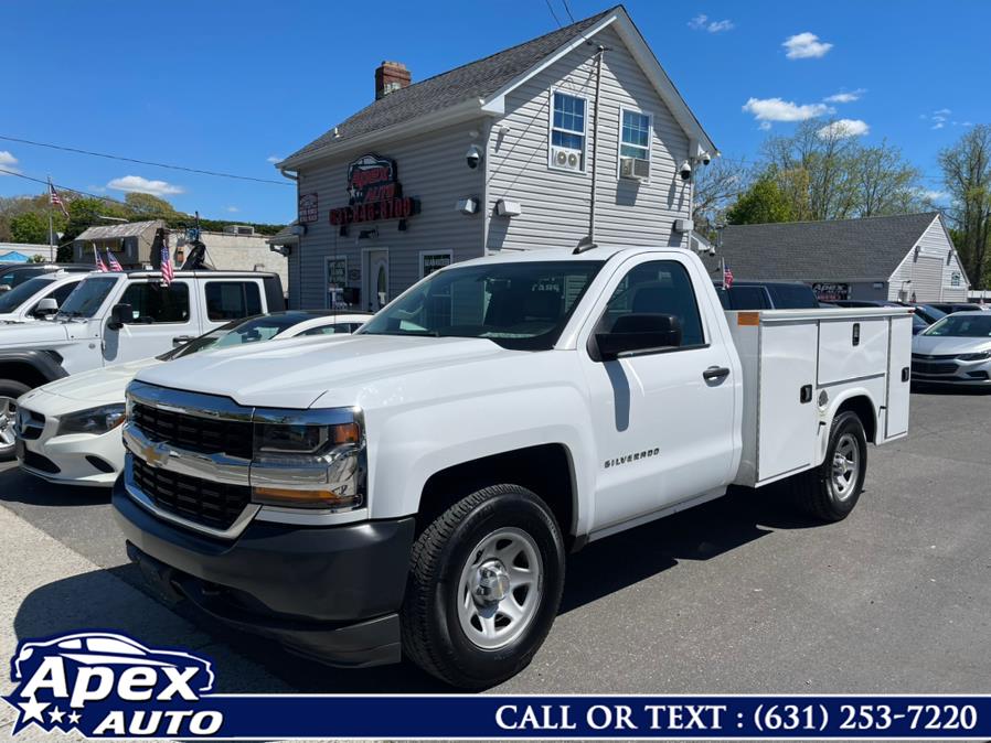 Used Chevrolet Silverado 1500 4WD Reg Cab 133.0" Work Truck 2016 | Apex Auto. Selden, New York