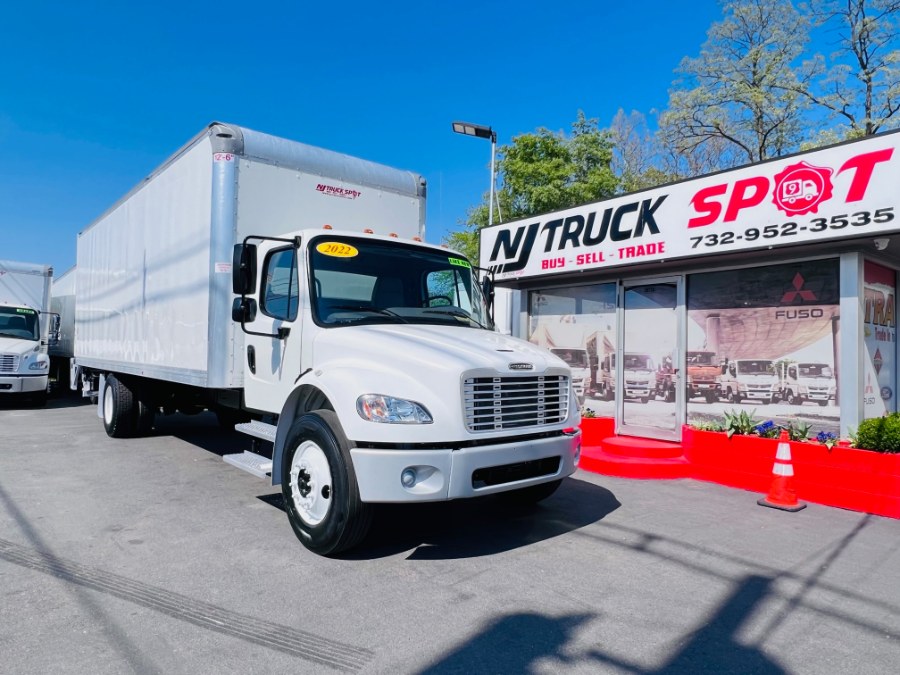 2022 Freightliner M2 26 FEET DRY BOX + CUMMINS + LIFT GATE + NO CDL, available for sale in South Amboy, New Jersey | NJ Truck Spot. South Amboy, New Jersey 2022 Freightliner M2 26 FEET DRY BOX + CUMMINS + LIFT GATE + NO CDL, available for sale in South Amboy, New Jersey | NJ Truck Spot. South Amboy, New Jersey