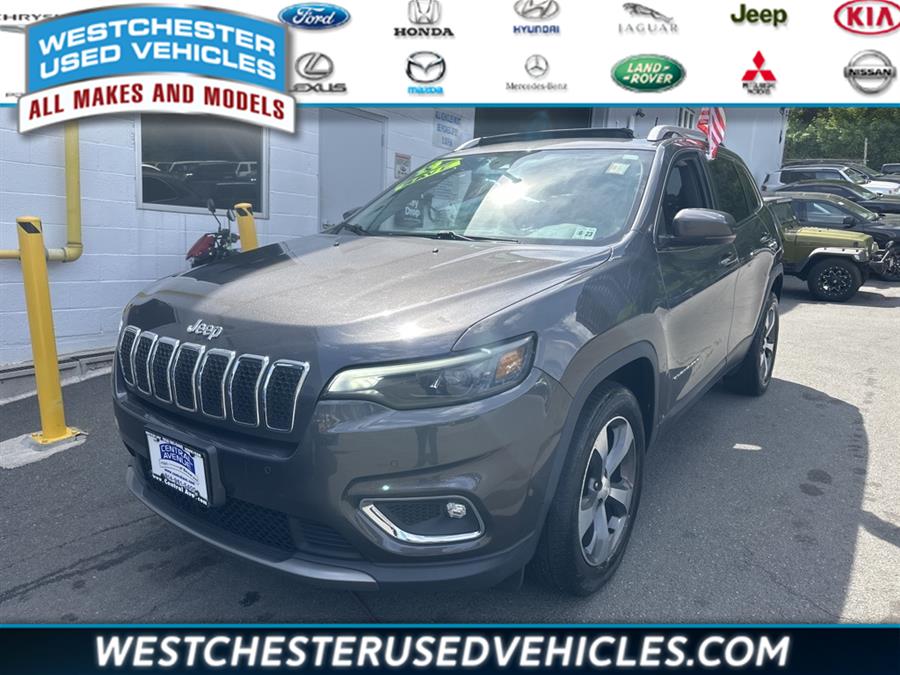 2019 Jeep Cherokee Limited, available for sale in White Plains, New York | Westchester Used Vehicles. White Plains, New York 2019 Jeep Cherokee Limited, available for sale in White Plains, New York | Westchester Used Vehicles. White Plains, New York