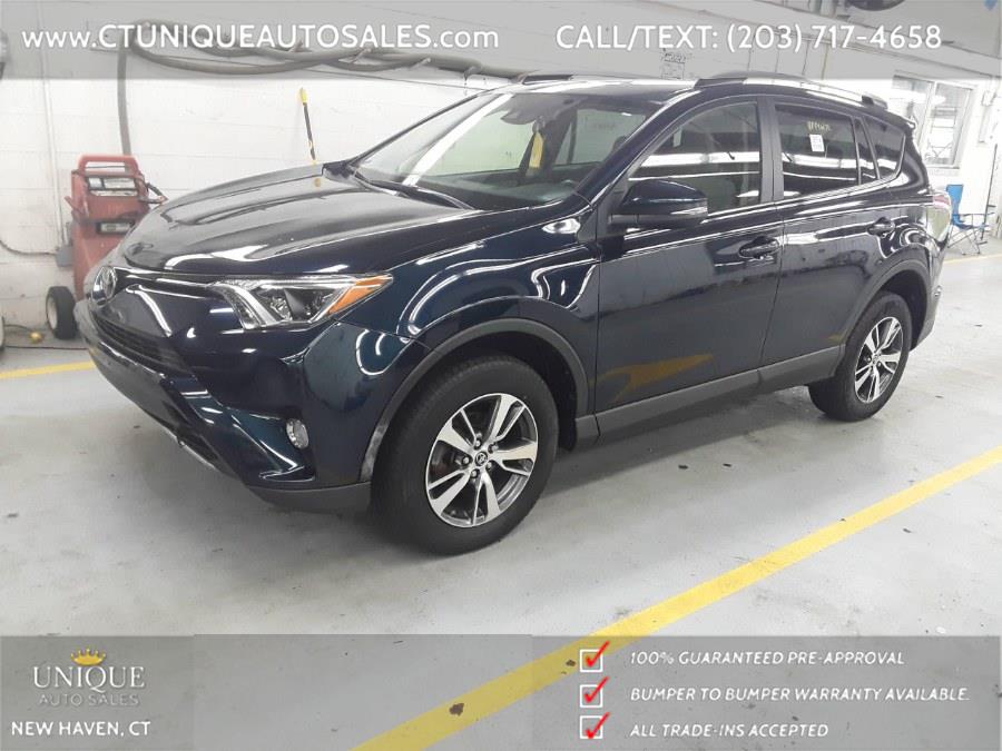 2017 Toyota RAV4 XLE AWD (Natl), available for sale in New Haven, Connecticut | Unique Auto Sales LLC. New Haven, Connecticut