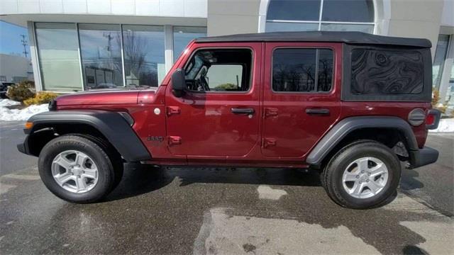 2021 Jeep Wrangler Unlimited Sport S, available for sale in Avon, Connecticut | Sullivan Automotive Group. Avon, Connecticut 2021 Jeep Wrangler Unlimited Sport S, available for sale in Avon, Connecticut | Sullivan Automotive Group. Avon, Connecticut