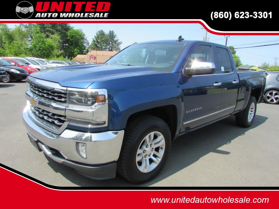 2017 Chevrolet Silverado 1500 4WD Double Cab 143.5" LTZ w/2LZ, available for sale in East Windsor, Connecticut | United Auto Sales of E Windsor, Inc. East Windsor, Connecticut