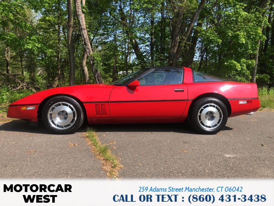 1987 Chevrolet Corvette BASE, available for sale in Manchester, Connecticut | Motorcar West. Manchester, Connecticut